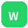 WhatsApp社交媒体图标