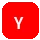 YouTube社交媒体图标